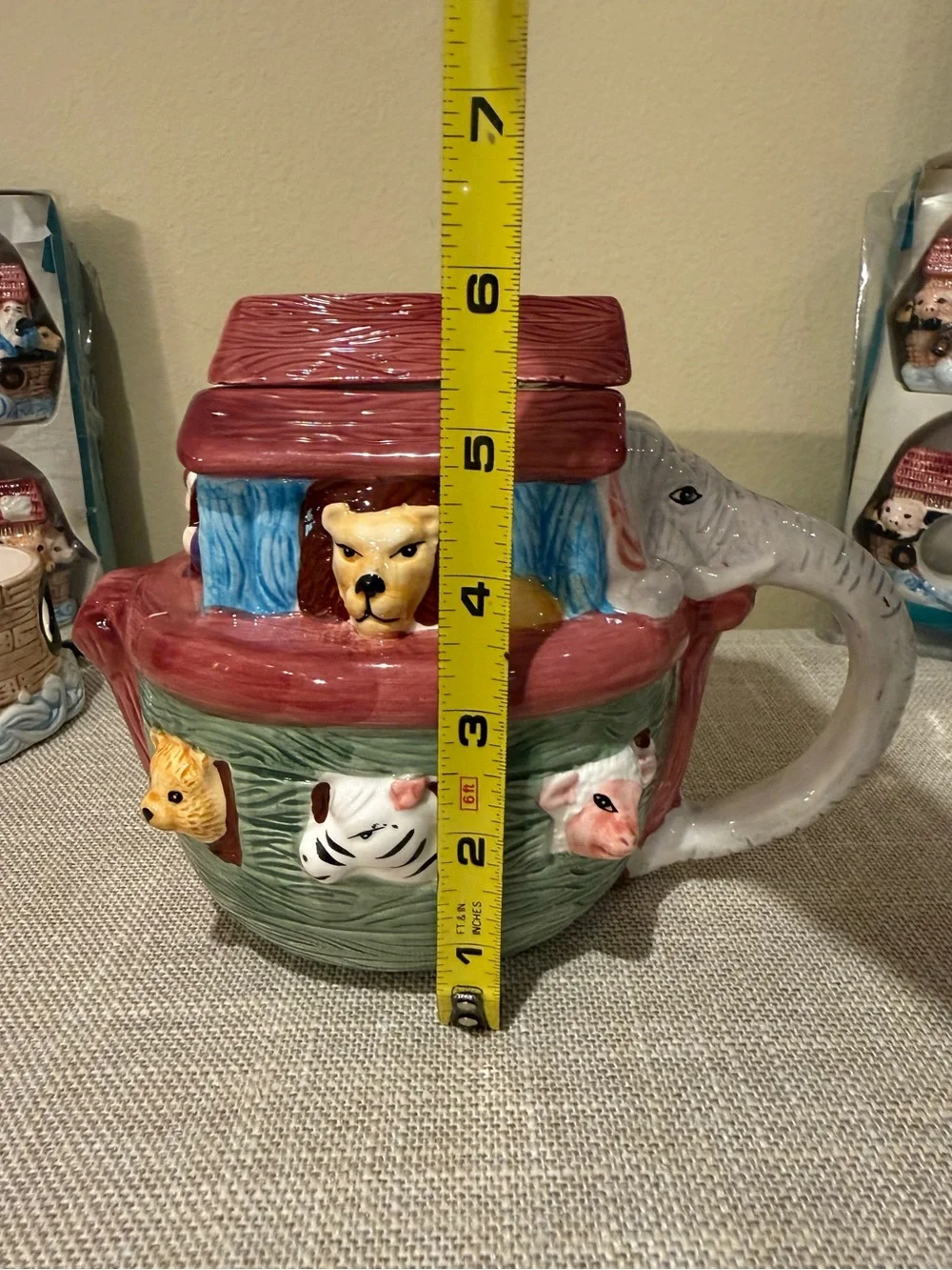 Vintage Wang's International & CBK Noah’s Ark Ceramic Serving Set